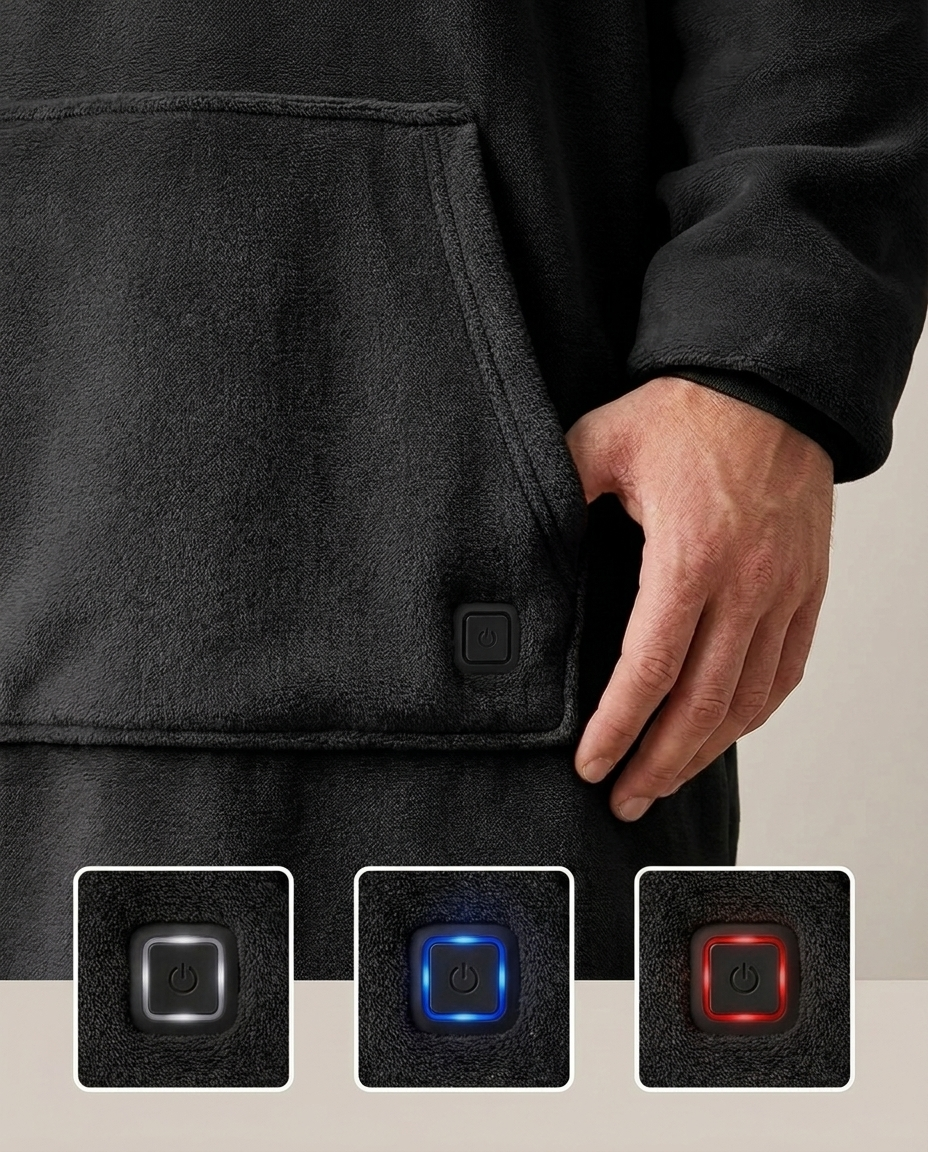 Sideline Snuggy Heated Wearable Blanket