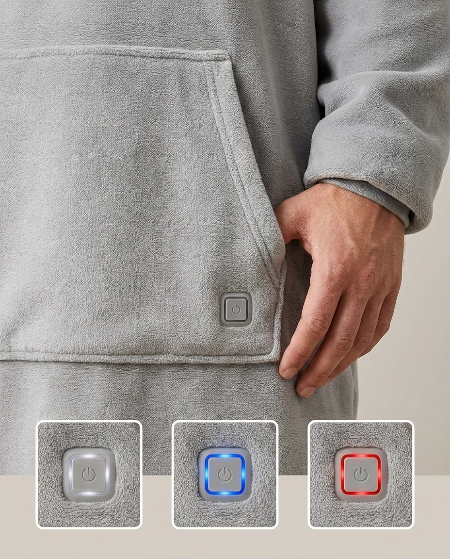 Sideline Snuggy Heated Wearable Blanket